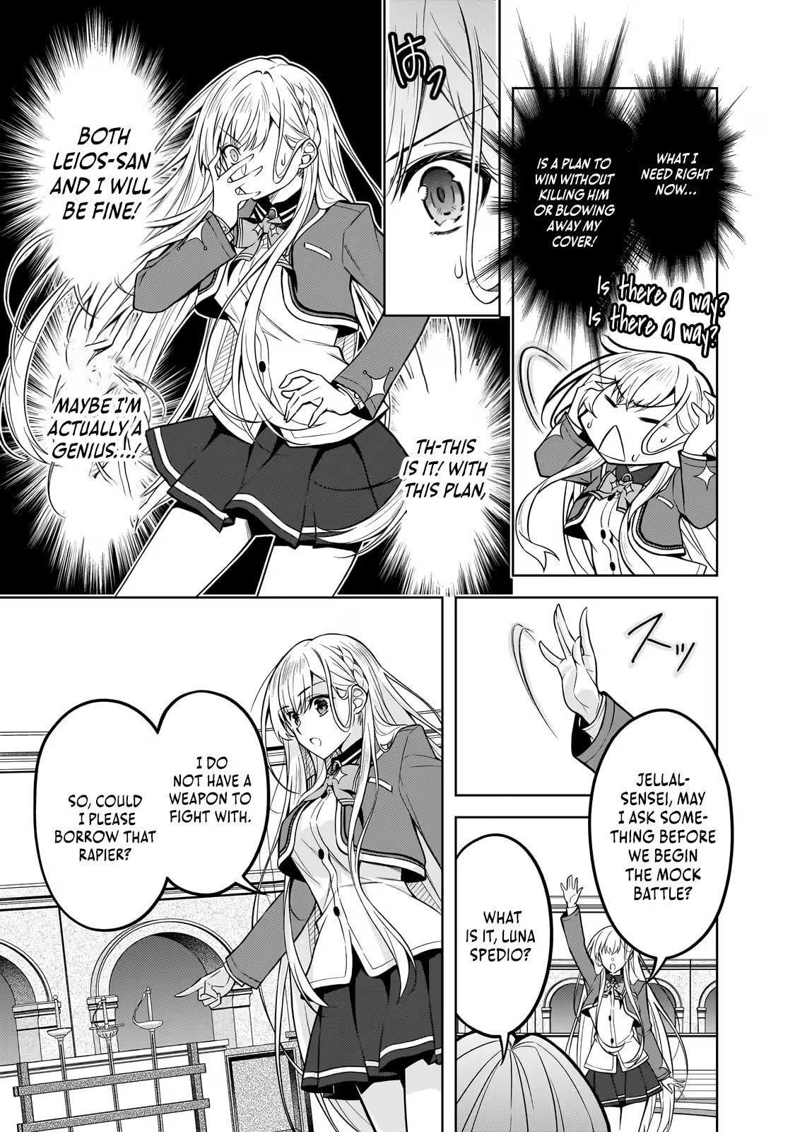 Danzai sareta Tensei Seijo wa, Akuyaku Reijou no Michi wo Iku! Chapter 6.2 page 2 - 