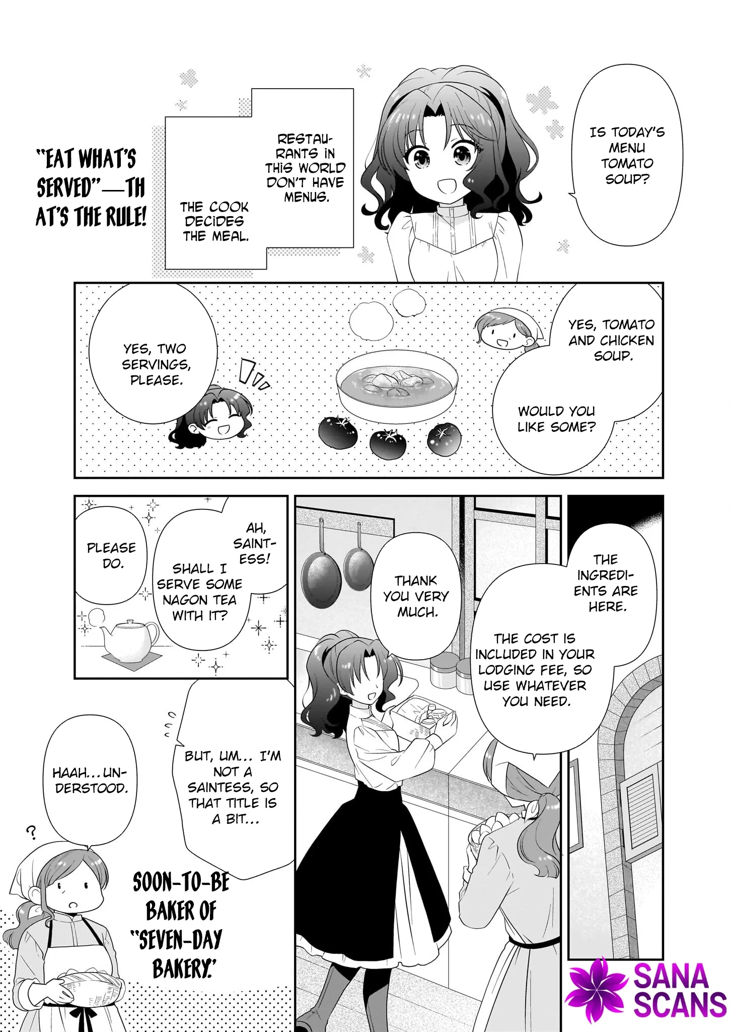 Danzaisareta Akuyaku Reijou desu ga, Pan wo Yaitara Seijo ni Job Change Shimashita!? Chapter 10 page 5 - 