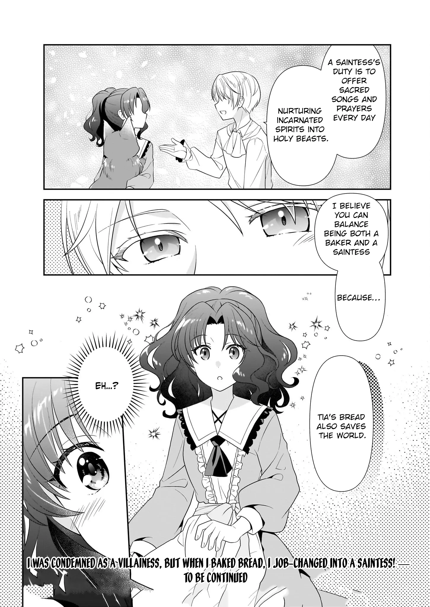 Danzaisareta Akuyaku Reijou desu ga, Pan wo Yaitara Seijo ni Job Change Shimashita!? Chapter 12 page 14 - 