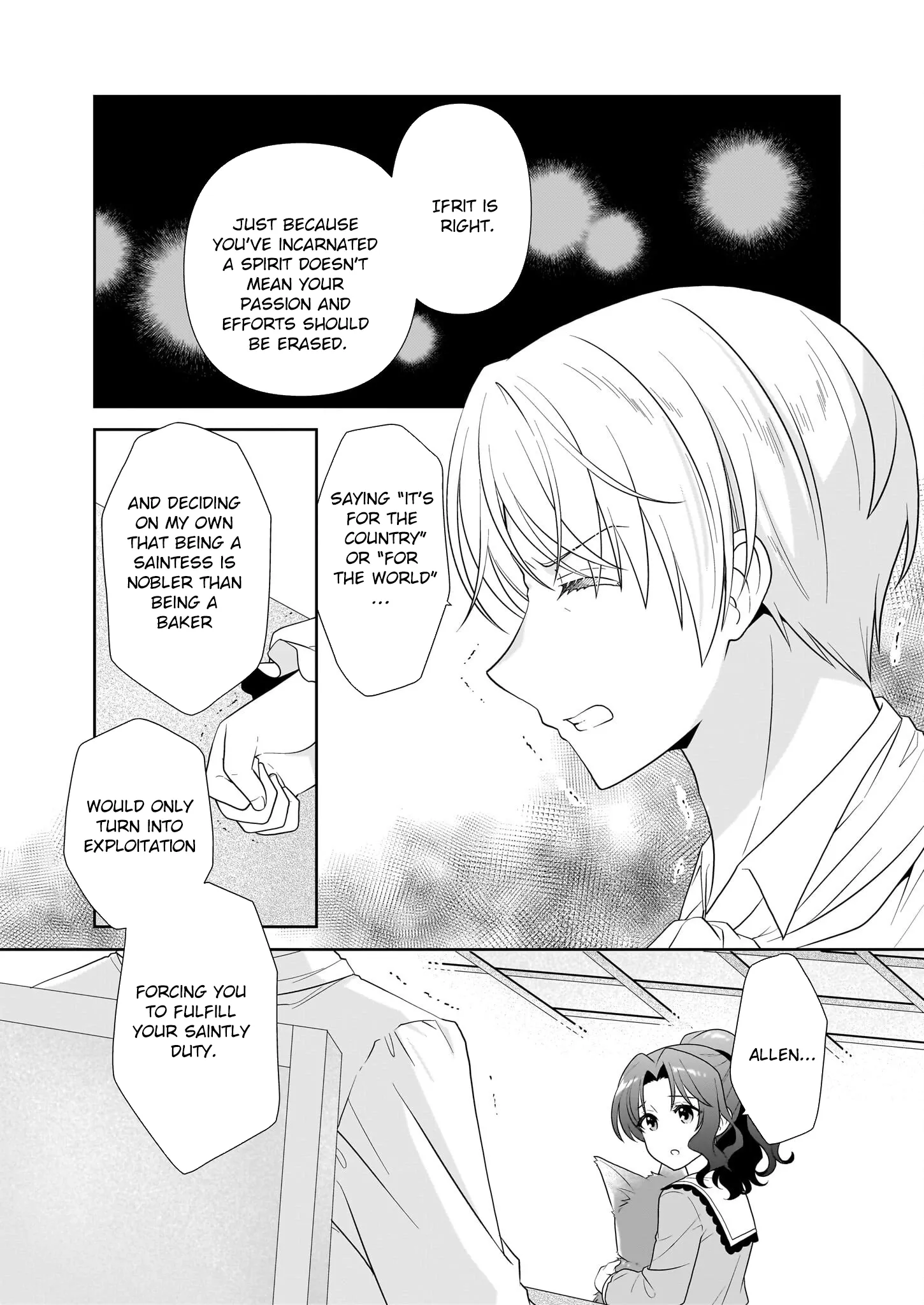 Danzaisareta Akuyaku Reijou desu ga, Pan wo Yaitara Seijo ni Job Change Shimashita!? Chapter 12 page 8 - 