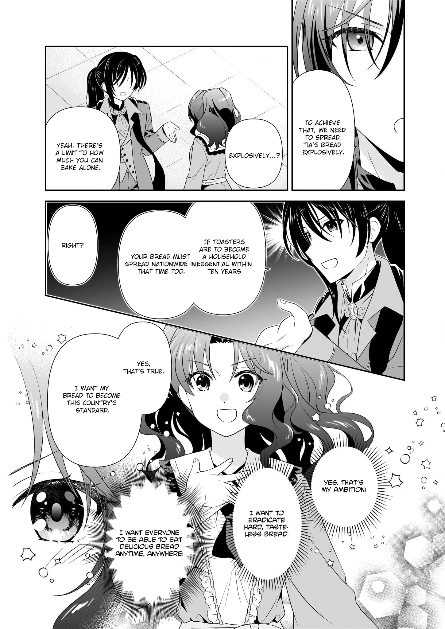 Danzaisareta Akuyaku Reijou desu ga, Pan wo Yaitara Seijo ni Job Change Shimashita!? Chapter 13 page 14 - 