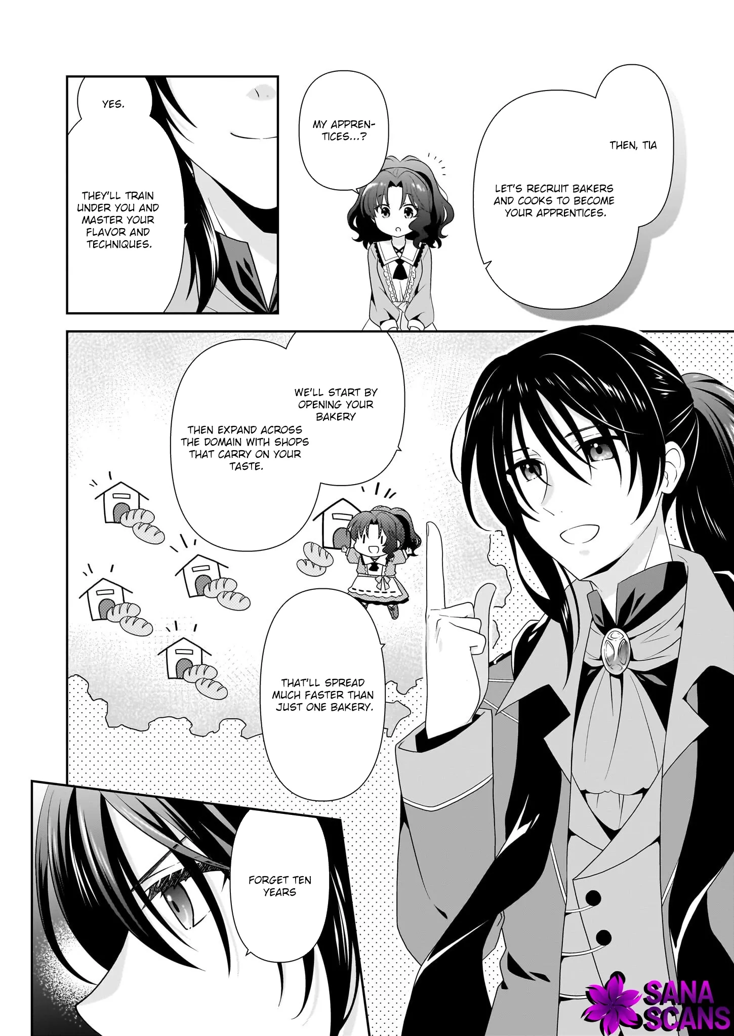 Danzaisareta Akuyaku Reijou desu ga, Pan wo Yaitara Seijo ni Job Change Shimashita!? Chapter 13 page 15 - 