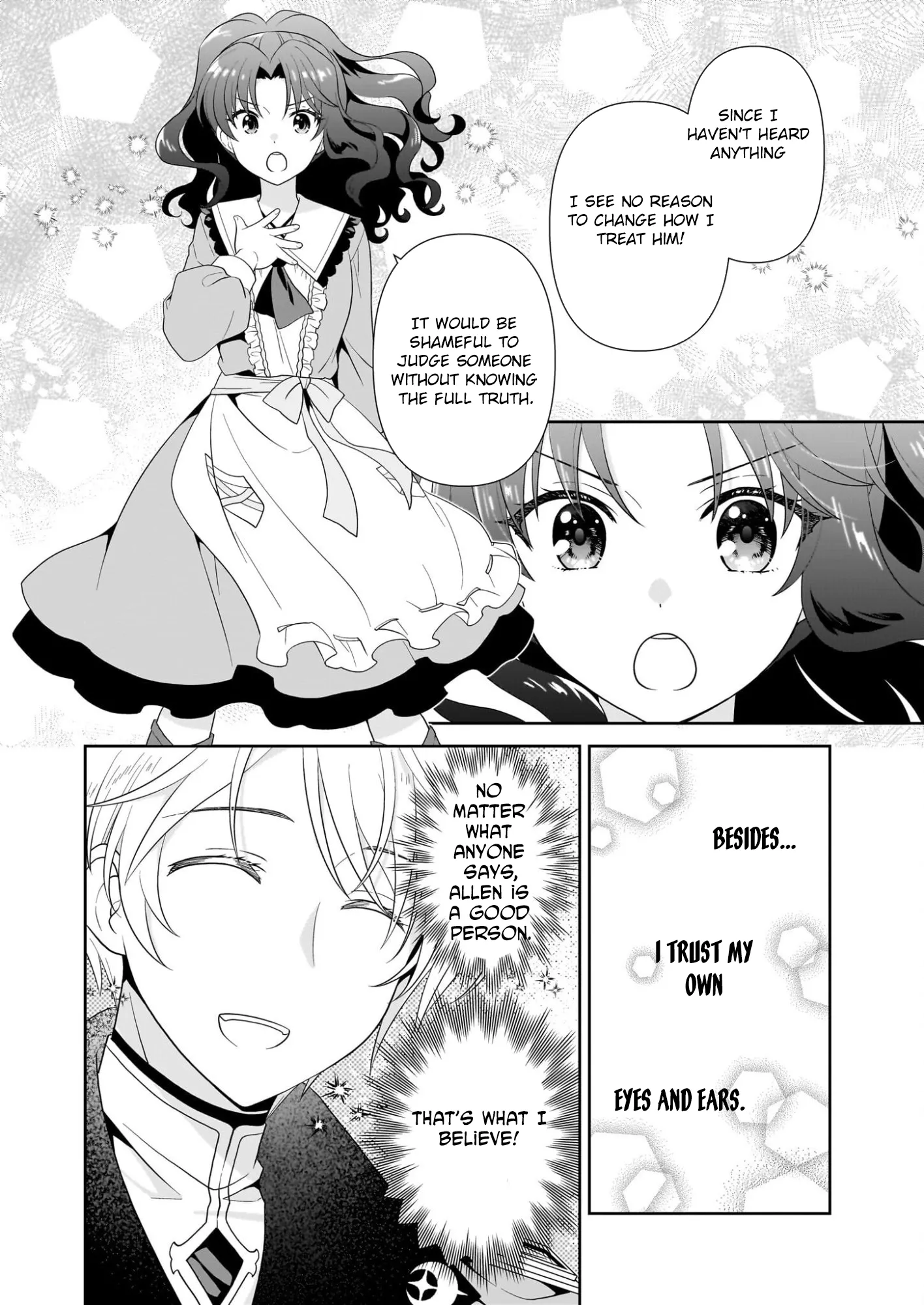 Danzaisareta Akuyaku Reijou desu ga, Pan wo Yaitara Seijo ni Job Change Shimashita!? Chapter 14 page 11 - 