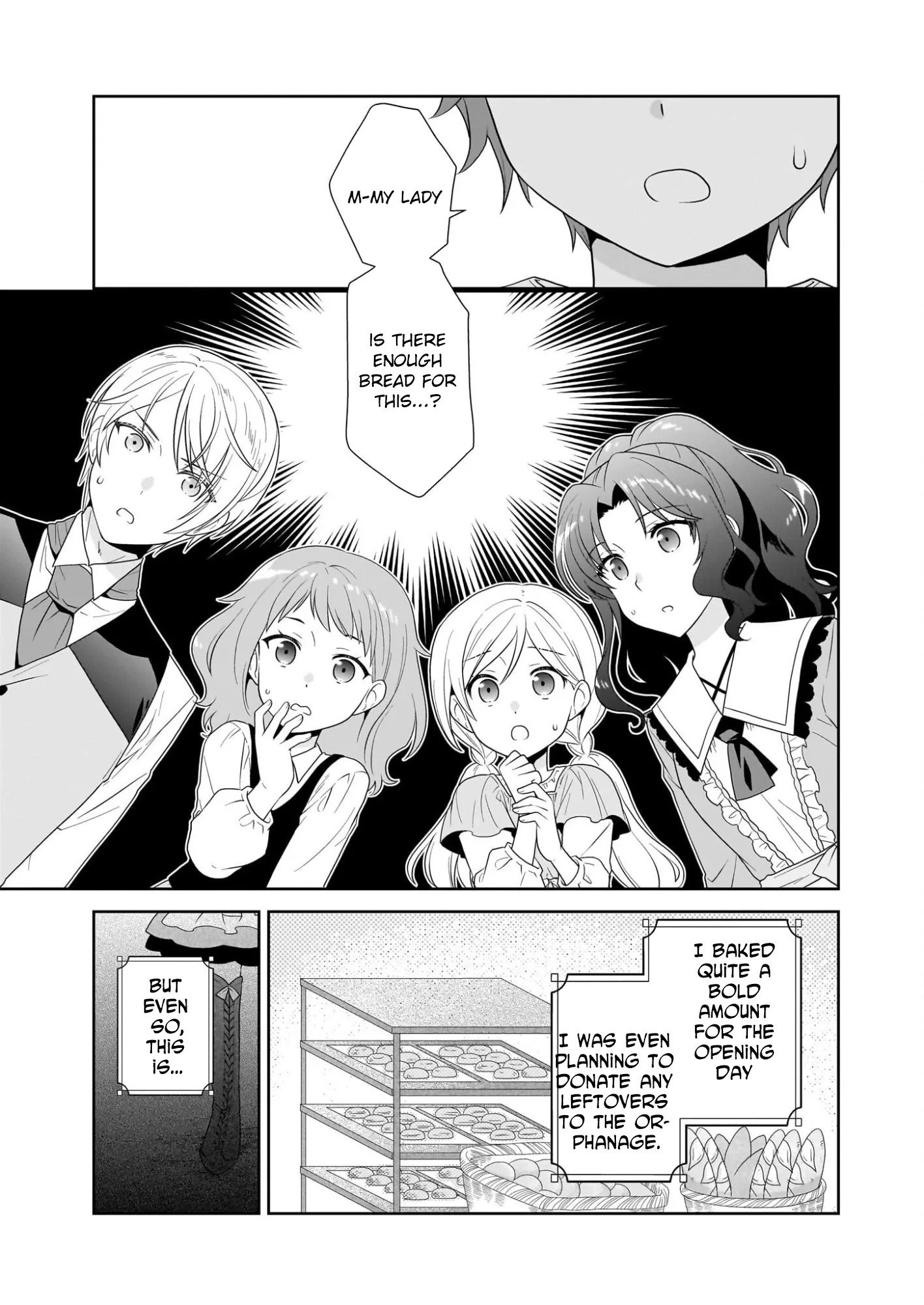 Danzaisareta Akuyaku Reijou desu ga, Pan wo Yaitara Seijo ni Job Change Shimashita!? Chapter 14 page 24 - 