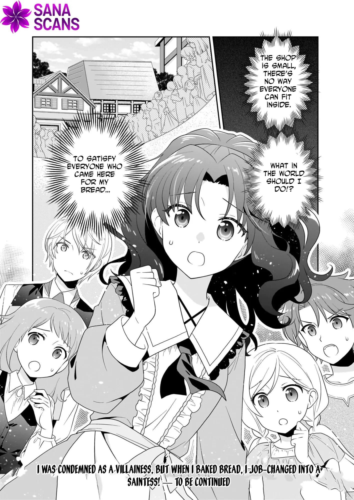 Danzaisareta Akuyaku Reijou desu ga, Pan wo Yaitara Seijo ni Job Change Shimashita!? Chapter 14 page 25 - 