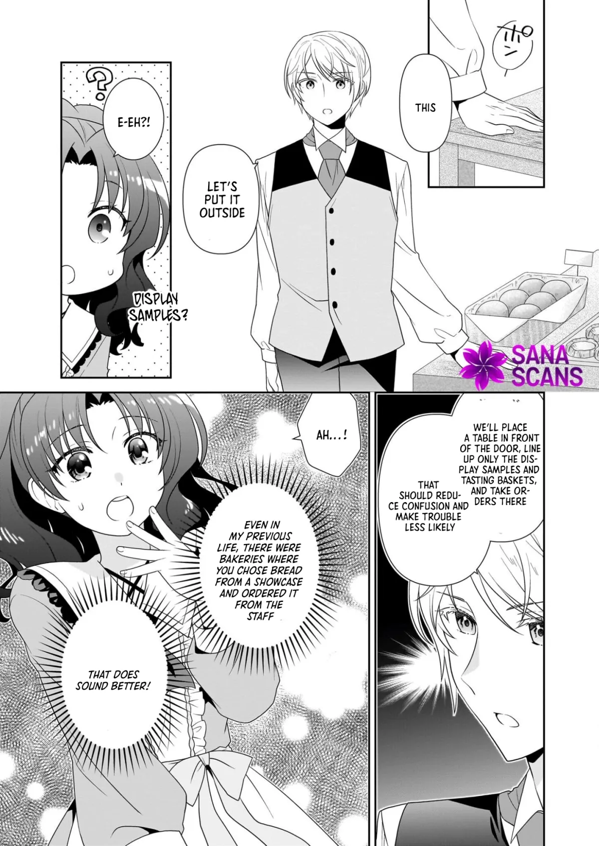 Danzaisareta Akuyaku Reijou desu ga, Pan wo Yaitara Seijo ni Job Change Shimashita!? Chapter 15 page 3 - 