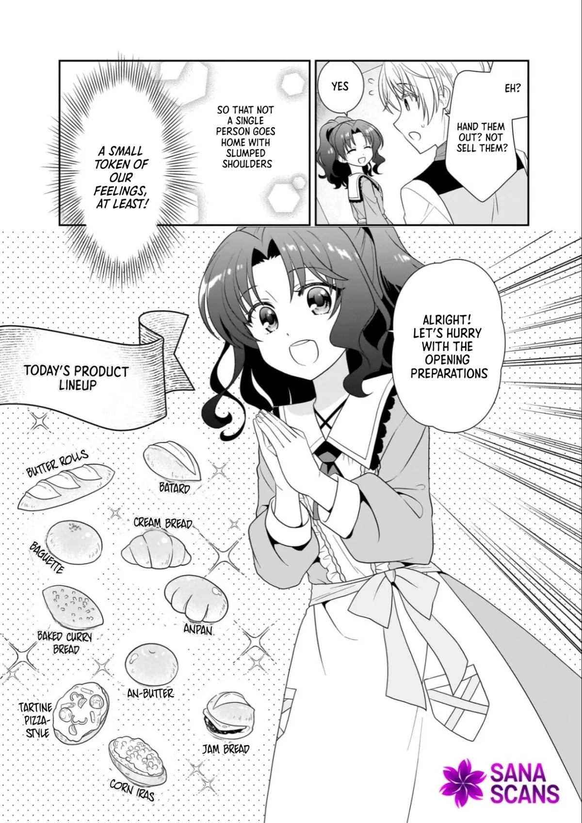 Danzaisareta Akuyaku Reijou desu ga, Pan wo Yaitara Seijo ni Job Change Shimashita!? Chapter 15 page 9 - 