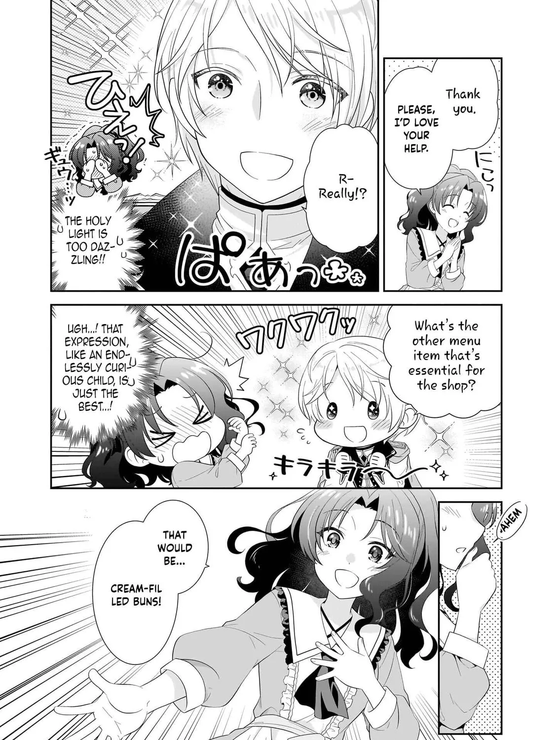 Danzaisareta Akuyaku Reijou desu ga, Pan wo Yaitara Seijo ni Job Change Shimashita!? Chapter 4 page 27 - 