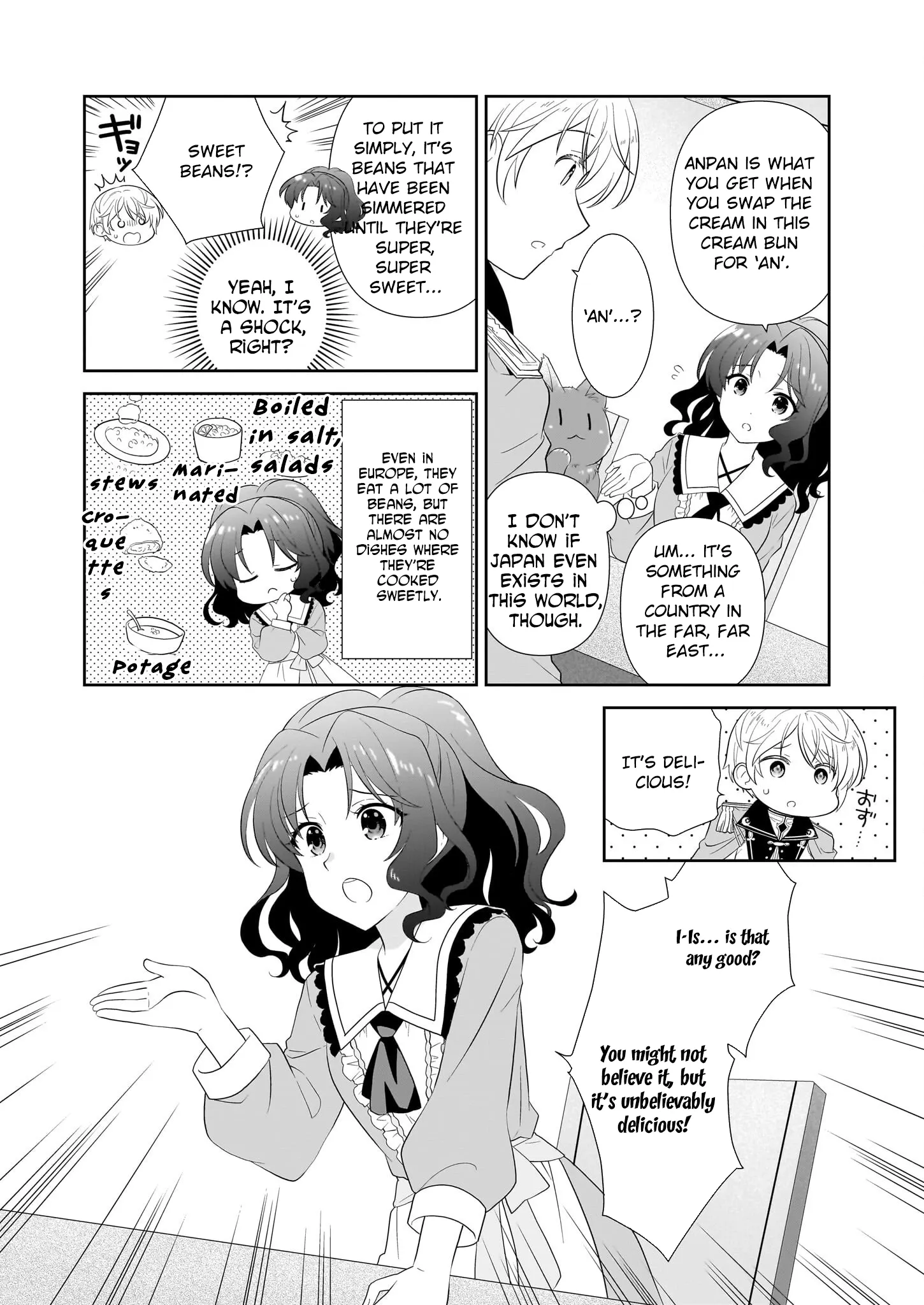 Danzaisareta Akuyaku Reijou desu ga, Pan wo Yaitara Seijo ni Job Change Shimashita!? Chapter 7 page 4 - 