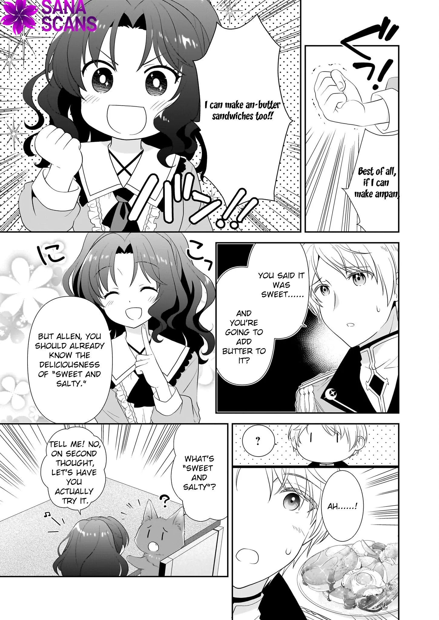 Danzaisareta Akuyaku Reijou desu ga, Pan wo Yaitara Seijo ni Job Change Shimashita!? Chapter 7 page 5 - 