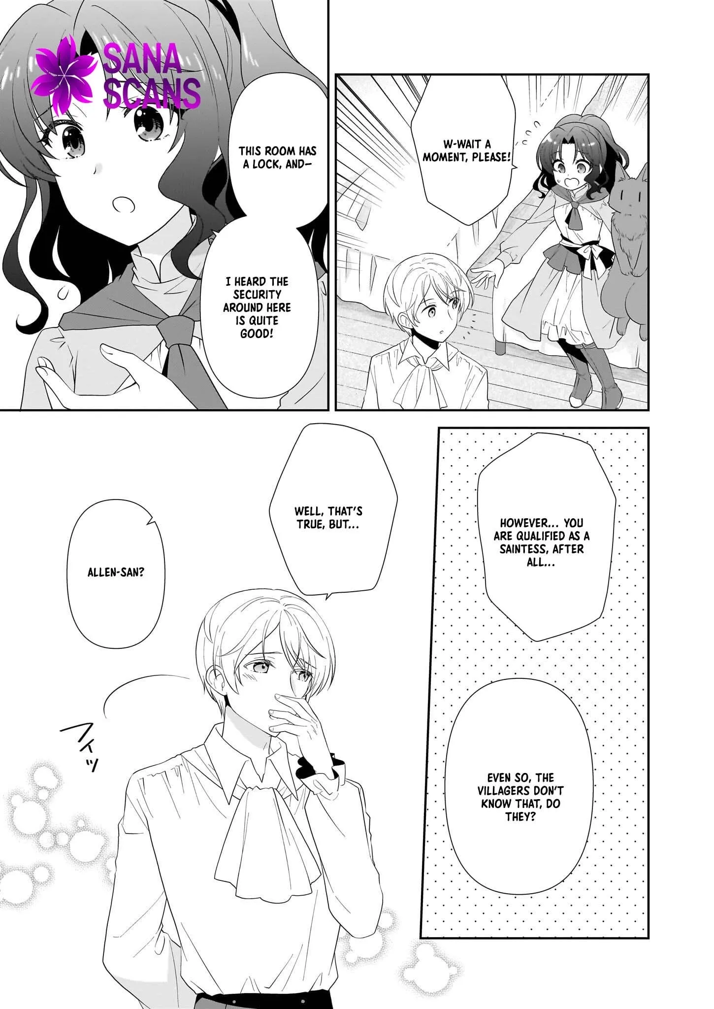 Danzaisareta Akuyaku Reijou desu ga, Pan wo Yaitara Seijo ni Job Change Shimashita!? Chapter 8 page 19 - 