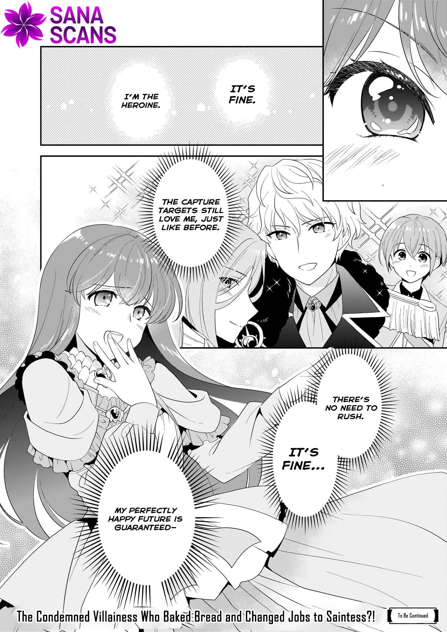 Danzaisareta Akuyaku Reijou desu ga, Pan wo Yaitara Seijo ni Job Change Shimashita!? Chapter 9 page 24 - 