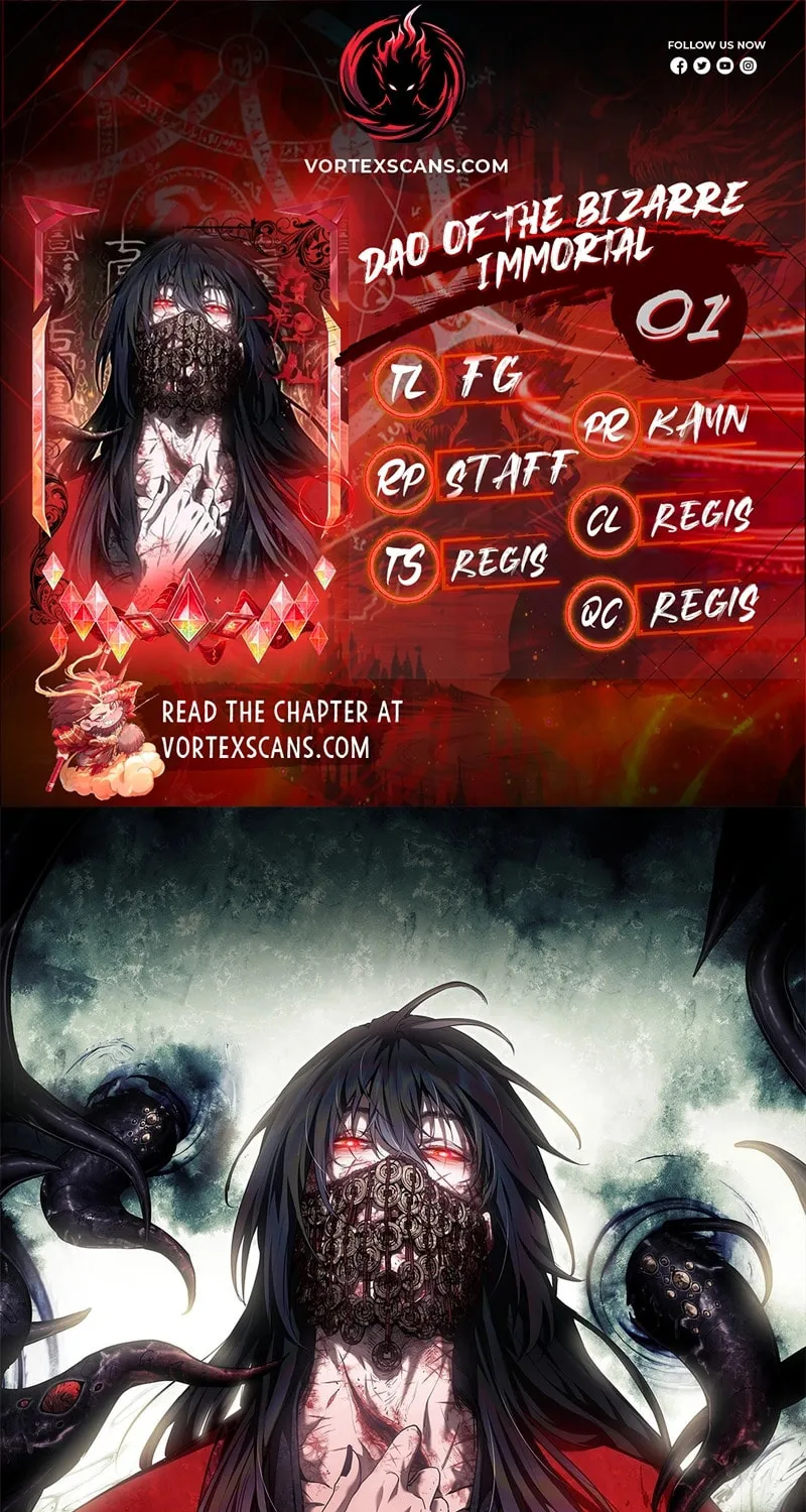 Dao of the Bizarre Immortal Chapter 1 page 1 - 