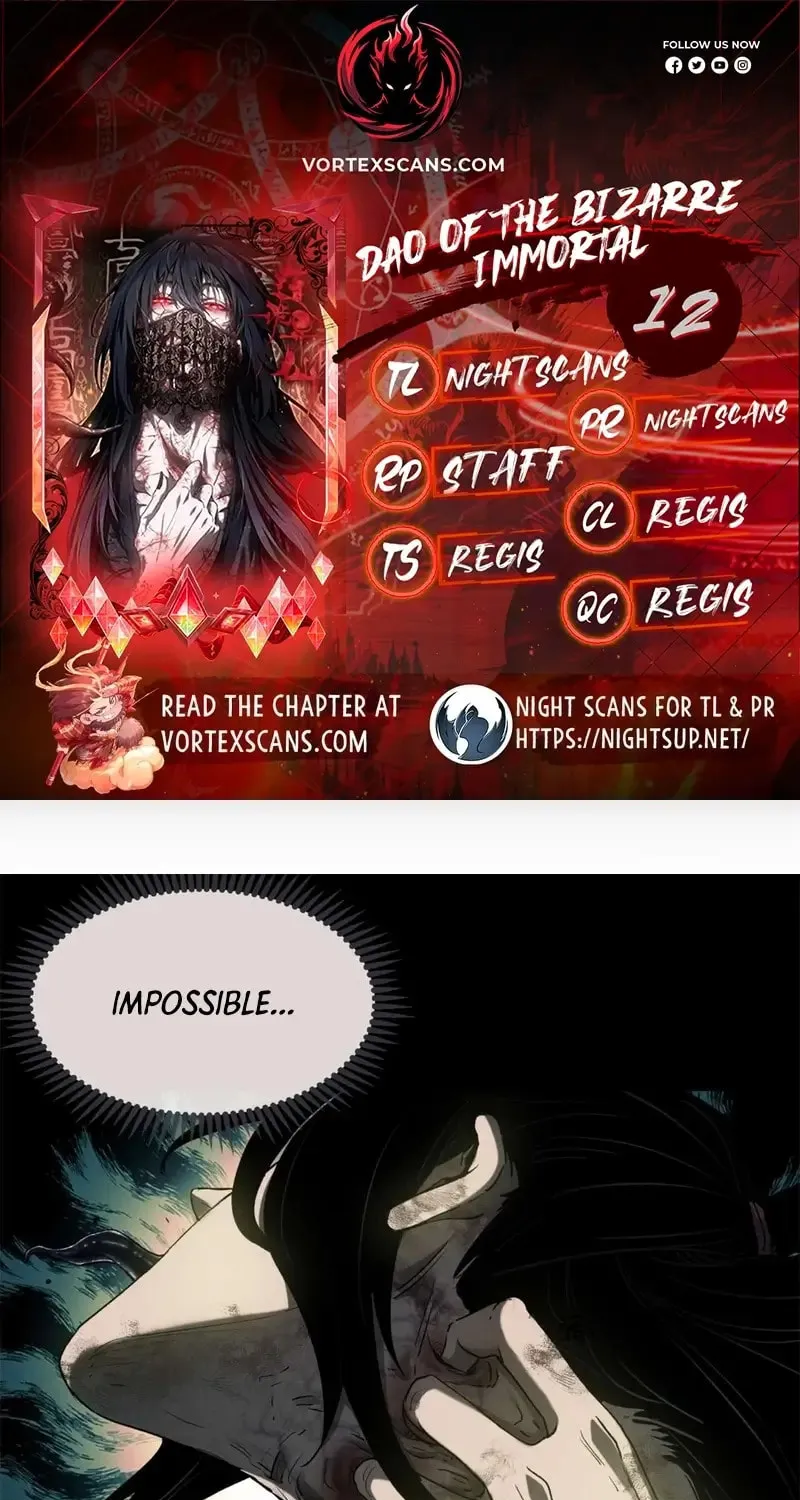 Dao of the Bizarre Immortal Chapter 12 page 1 - 