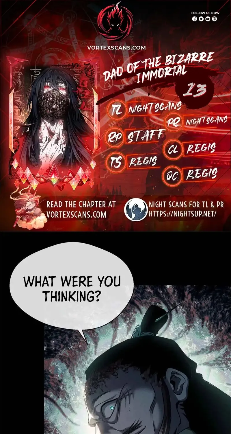 Dao of the Bizarre Immortal Chapter 13 page 1 - 