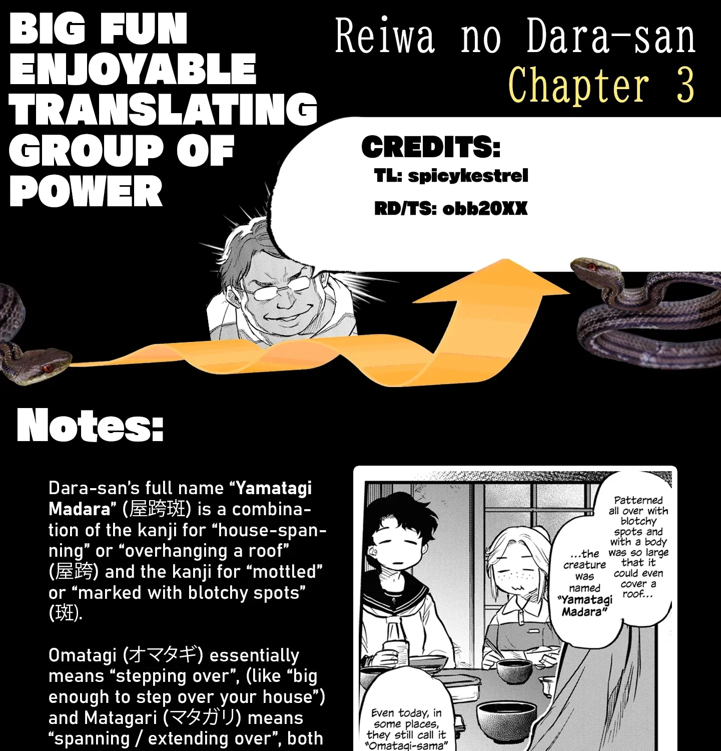 Dara-san of Reiwa Chapter 3 page 37 - 