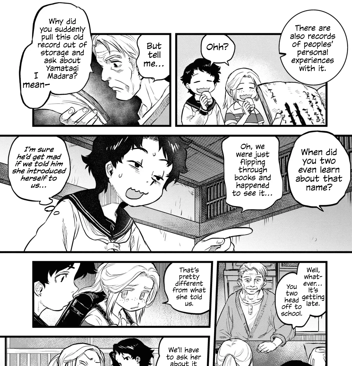 Dara-san of Reiwa Chapter 3 page 7 - 