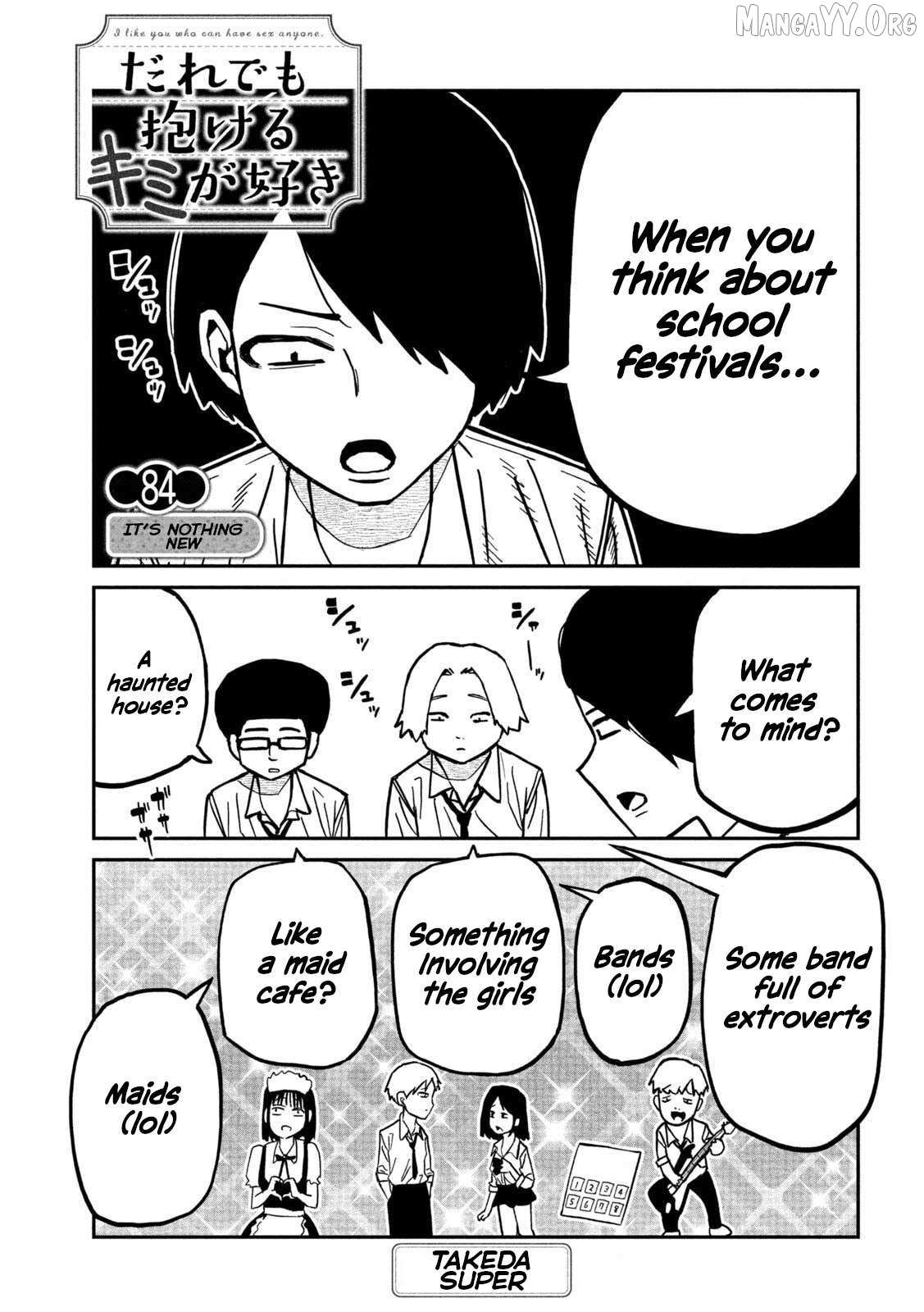 Dare Demo Dakeru Kimi Ga Suki Chapter 84 page 2 - 