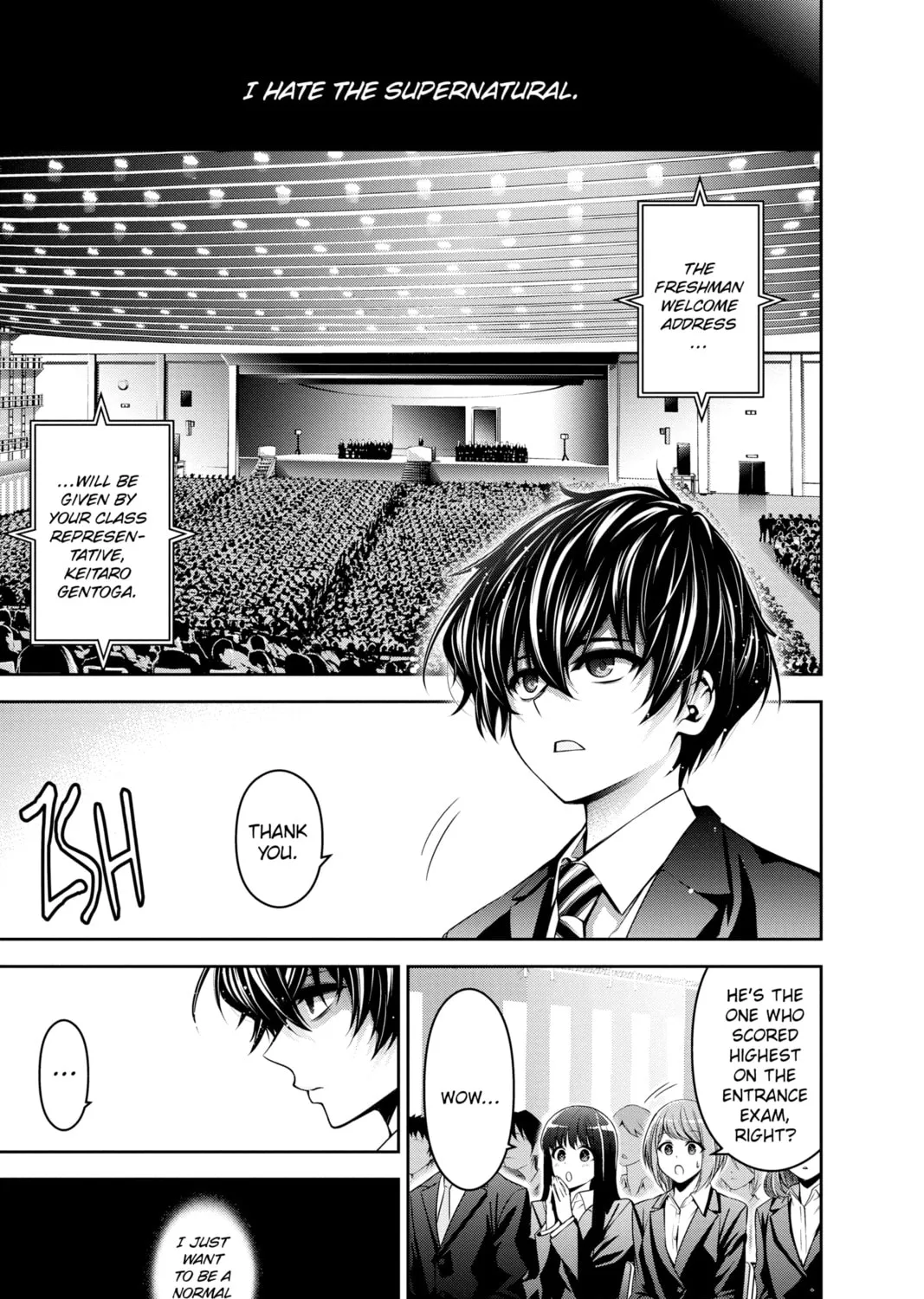Dark Gathering Chapter 1 page 7 - 