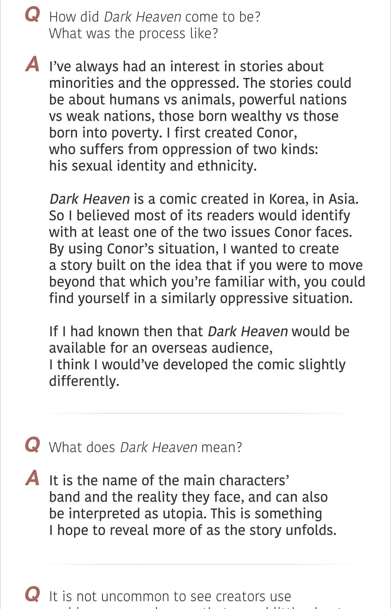 Dark Heaven Chapter 22.1 page 3 - 
