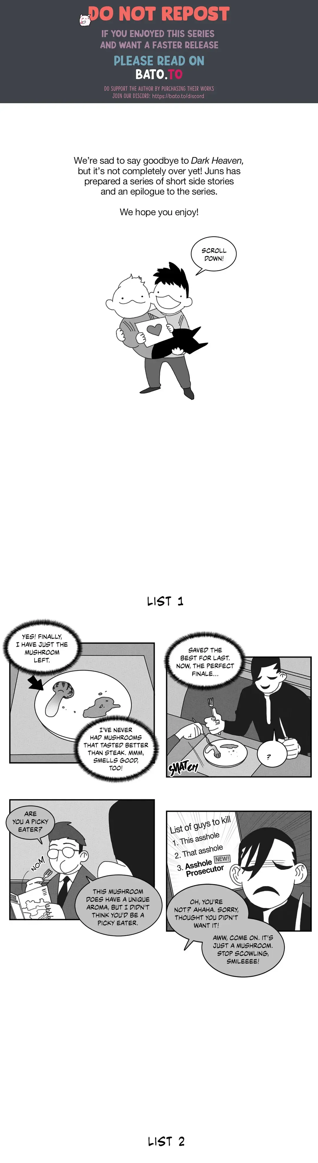 Dark Heaven Chapter 82.5 page 1 - 