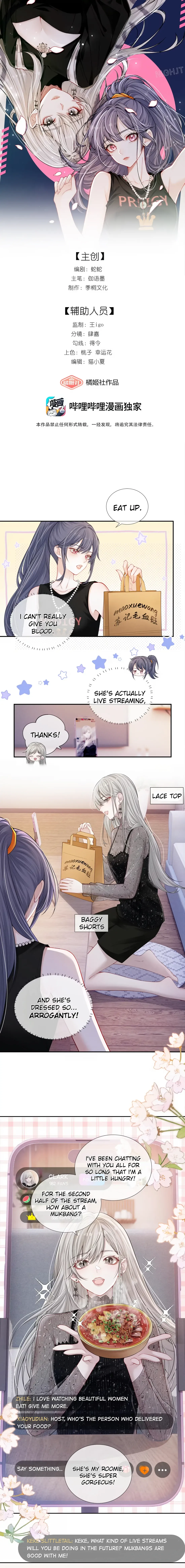 Dark Kiss Me Two Girls Chapter 11 page 1 - 