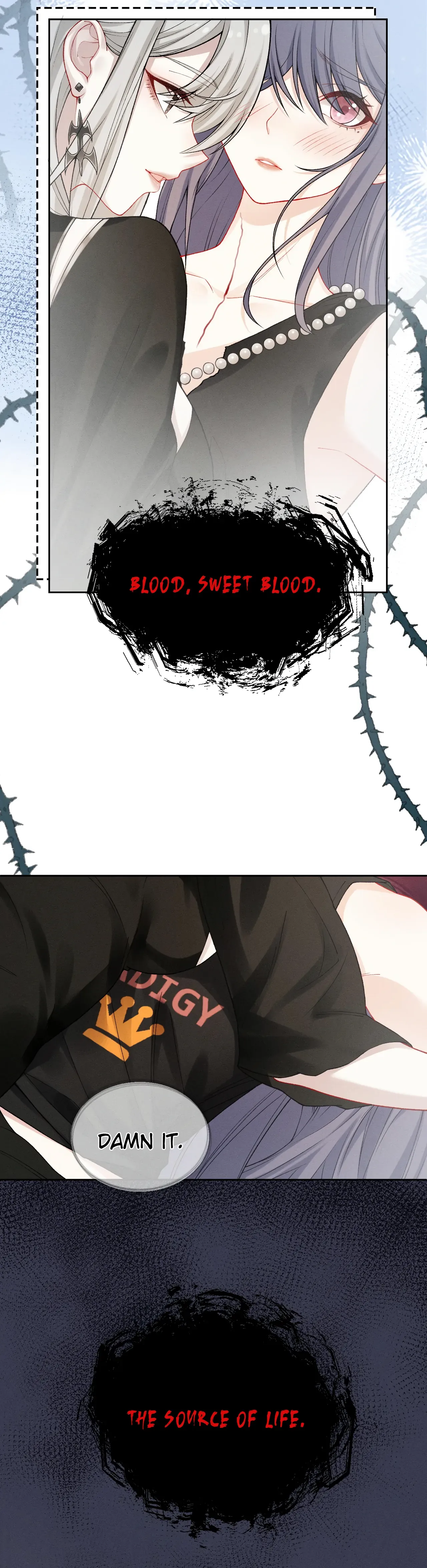 Dark Kiss Me Two Girls Chapter 2 page 2 - 