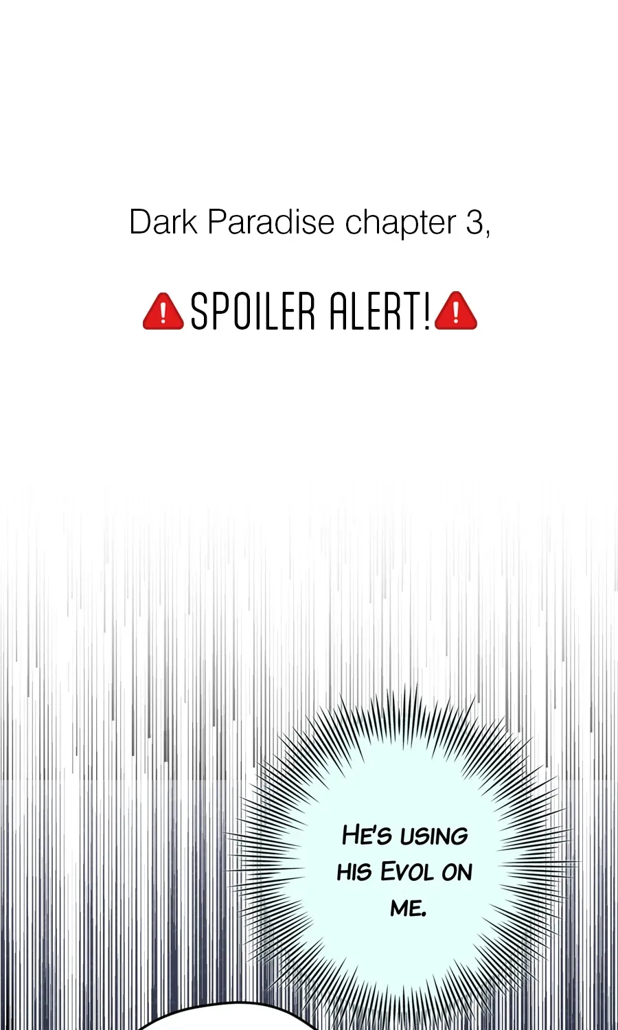 Dark Paradise Chapter 3 page 1 - 