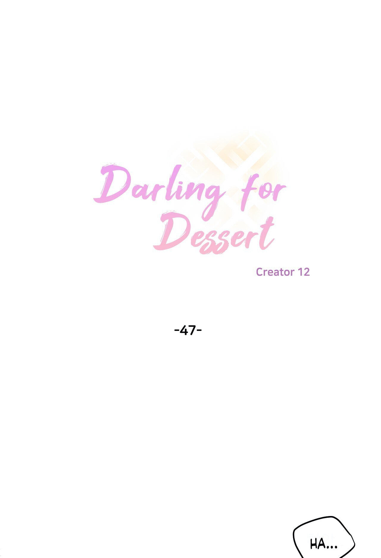 Darling for Dessert Chapter 47 page 1 - 