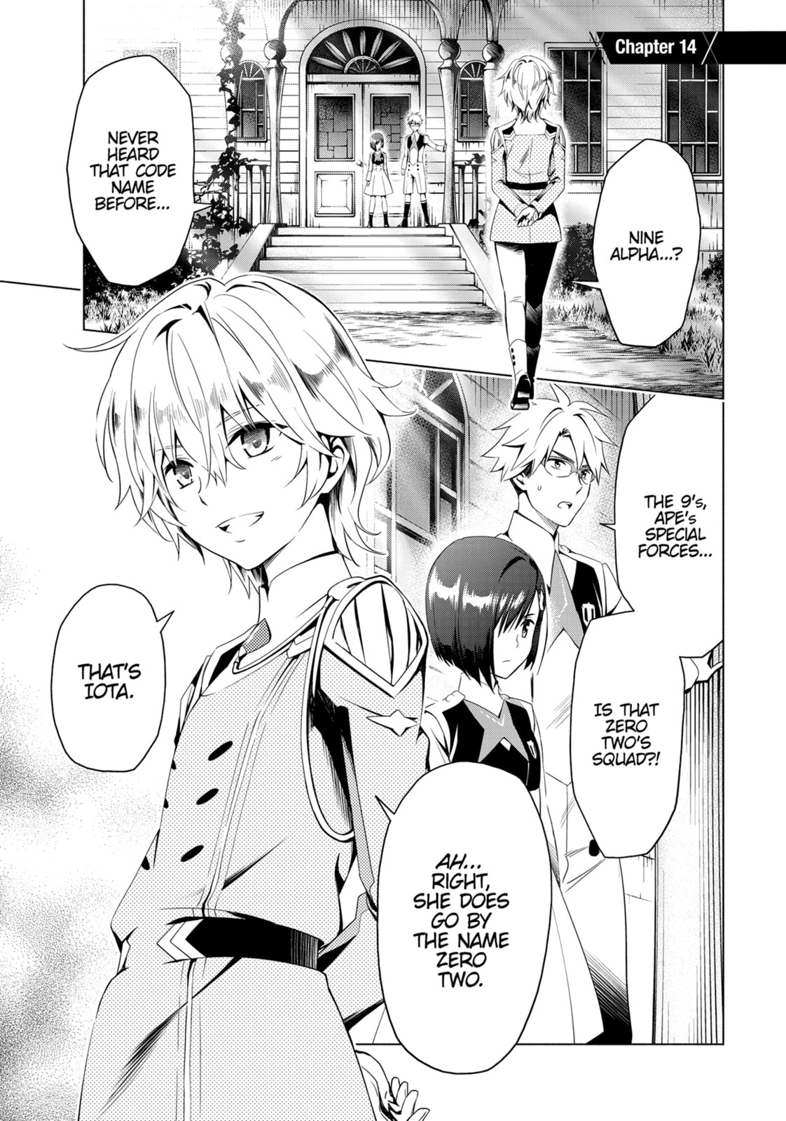 DARLING in the FRANXX Chapter 14 page 1 - 