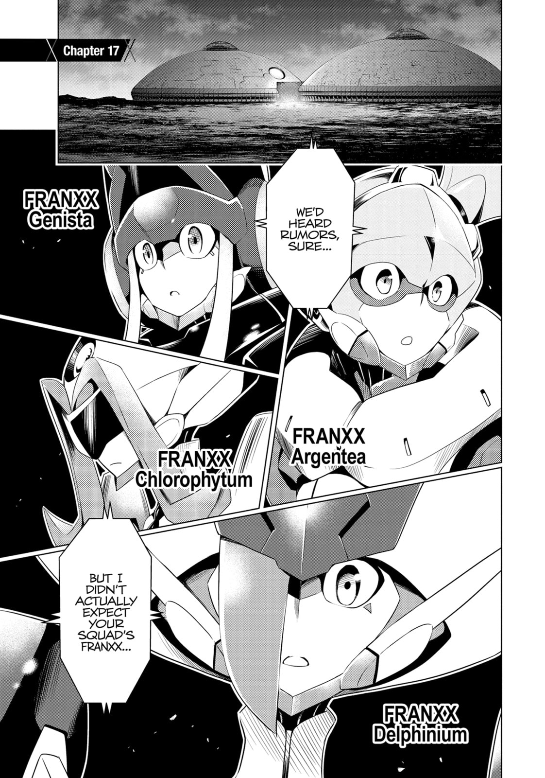 DARLING in the FRANXX Chapter 17 page 1 - 