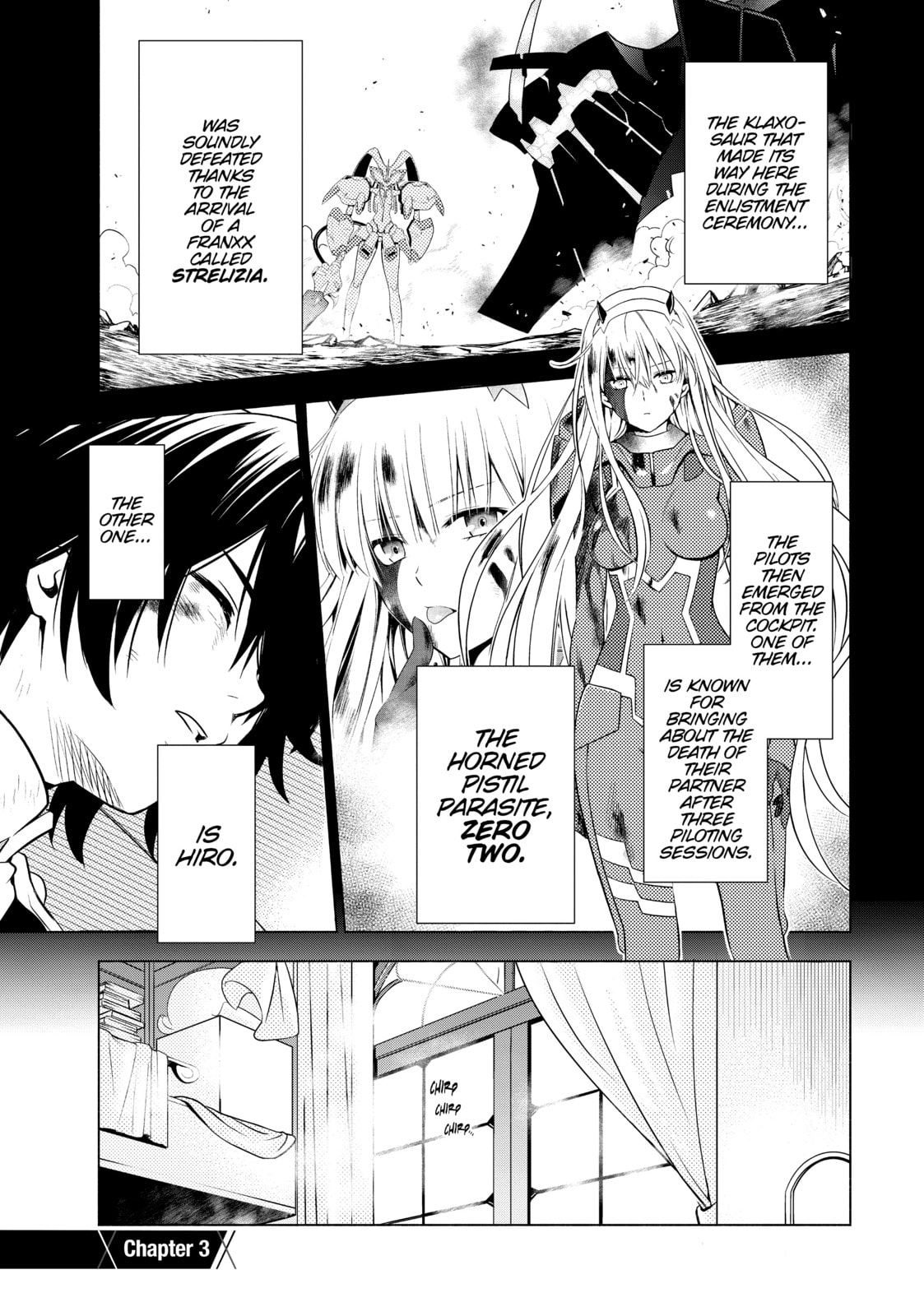 DARLING in the FRANXX Chapter 3 page 1 - 