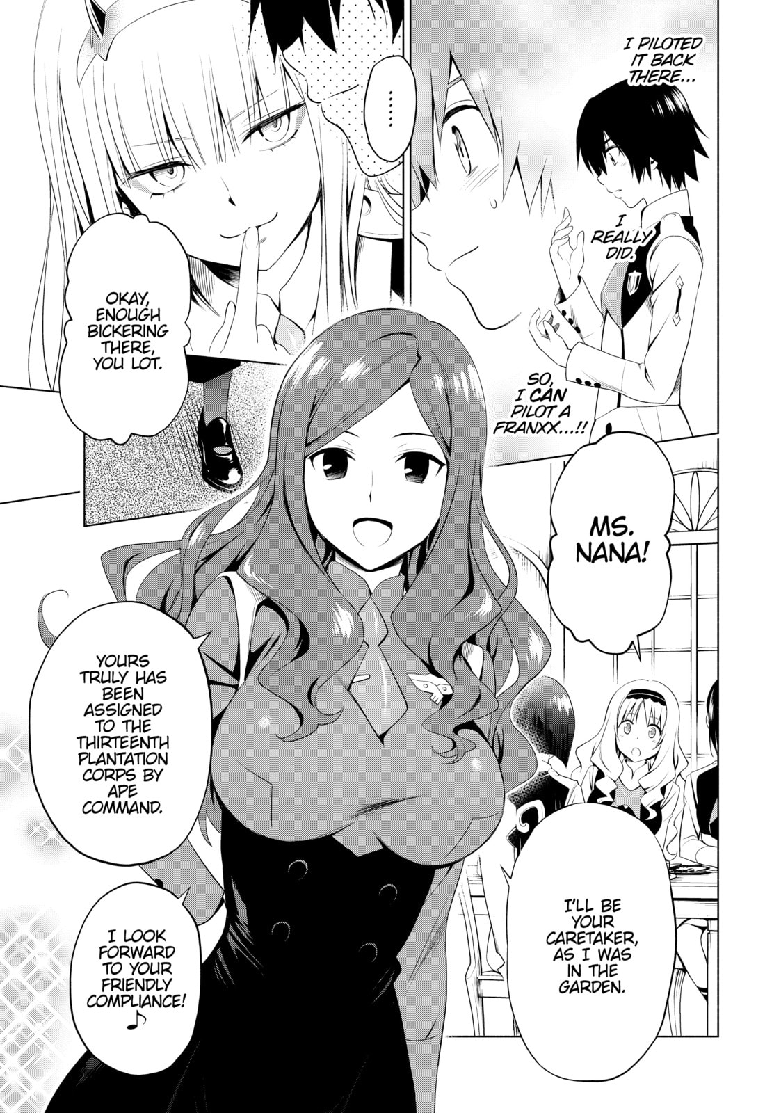 DARLING in the FRANXX Chapter 3 page 13 - 