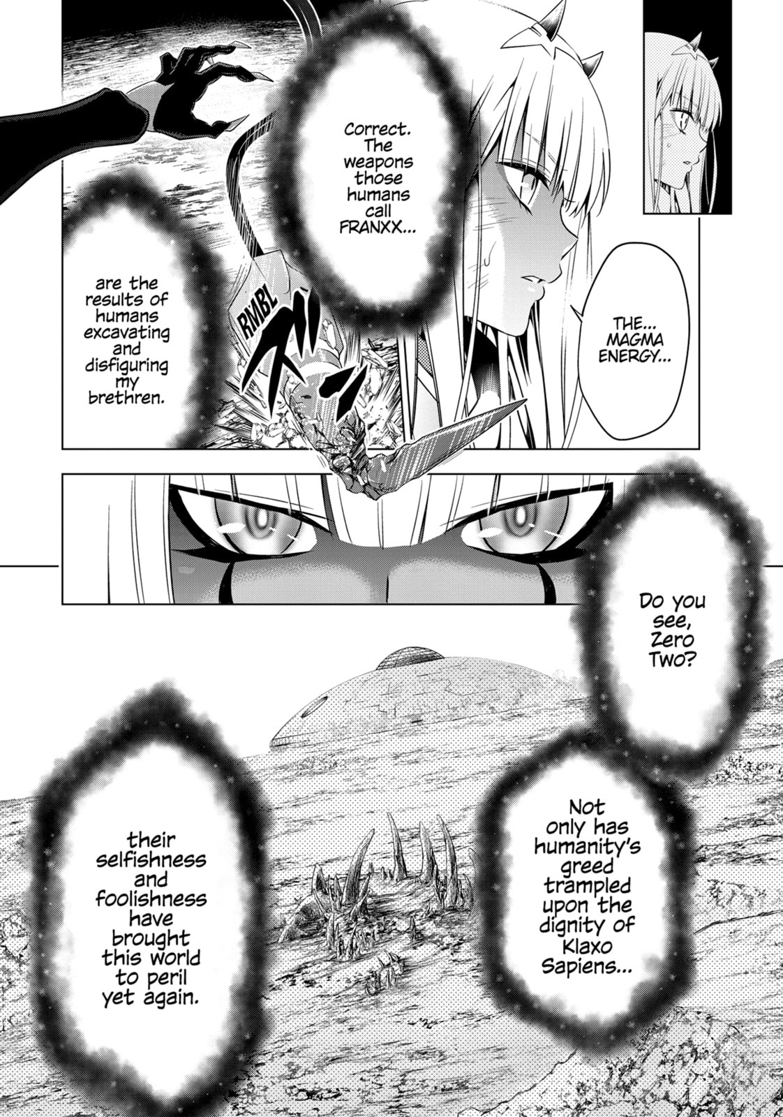 DARLING in the FRANXX Chapter 58 page 14 - 