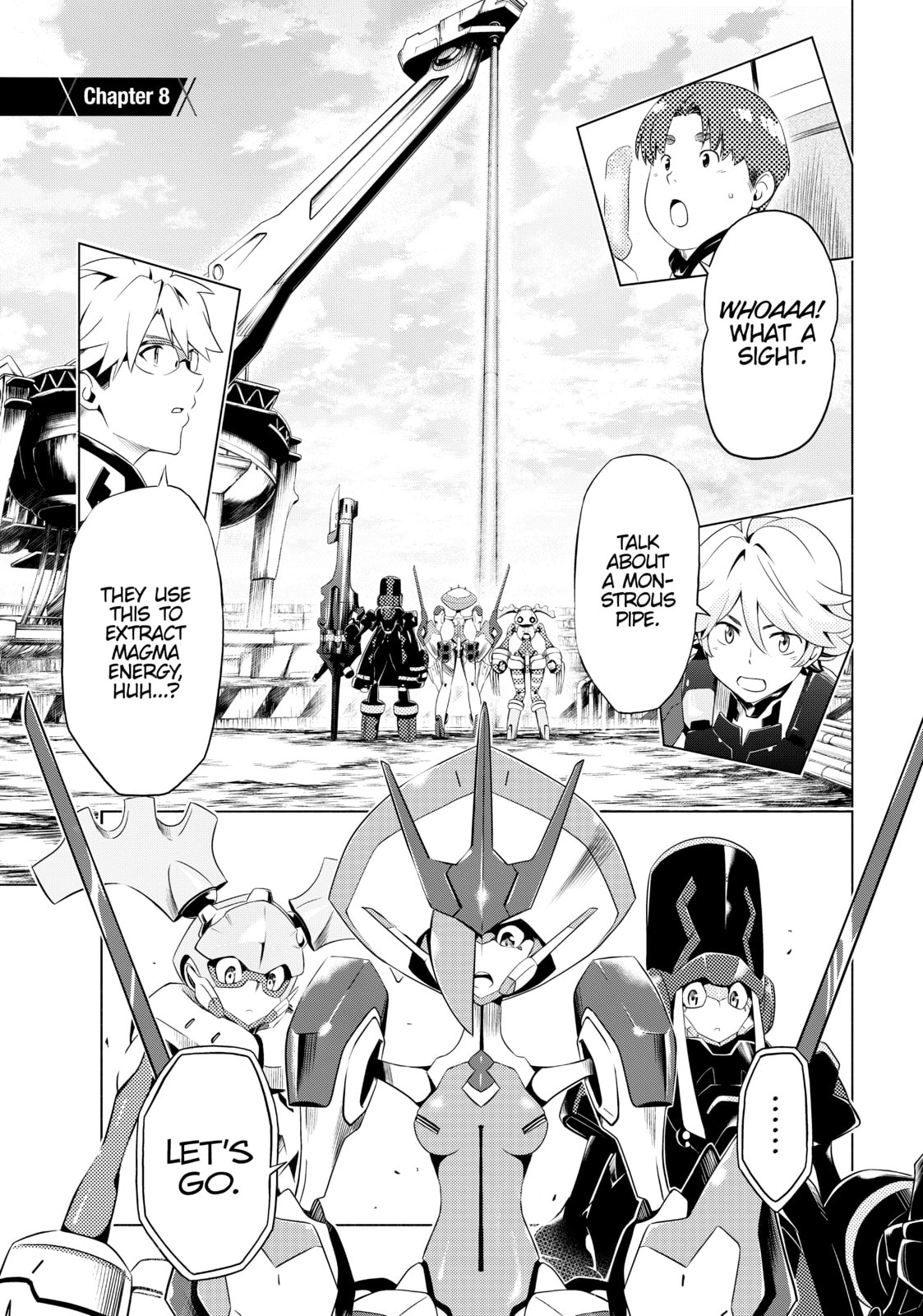 DARLING in the FRANXX Chapter 8 page 1 - 