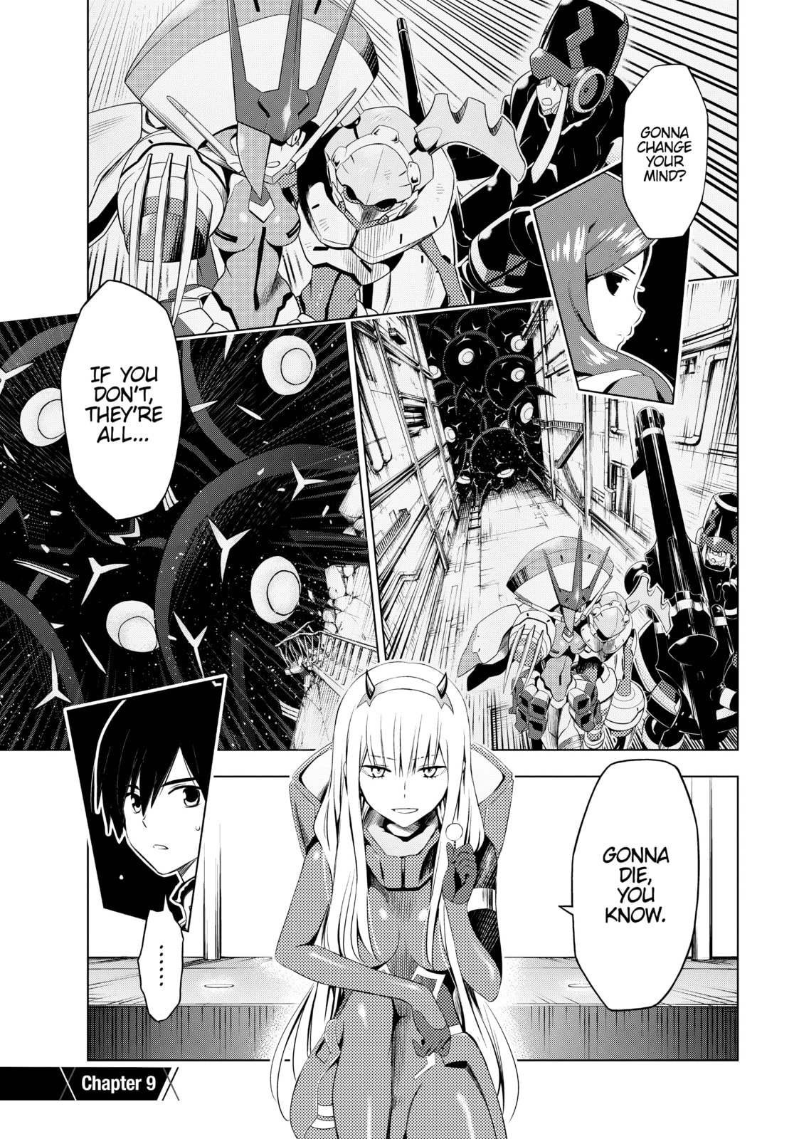 DARLING in the FRANXX Chapter 9 page 1 - 