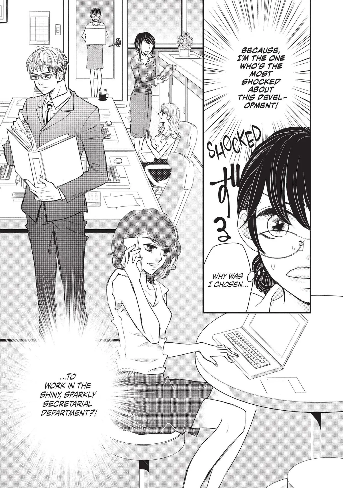 Darling wa Shachou-kun Chapter 1 page 15 - 