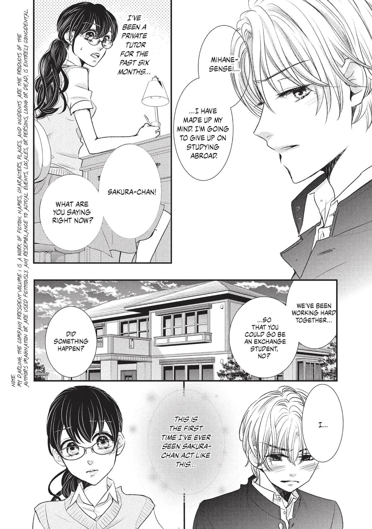 Darling wa Shachou-kun Chapter 1 page 4 - 