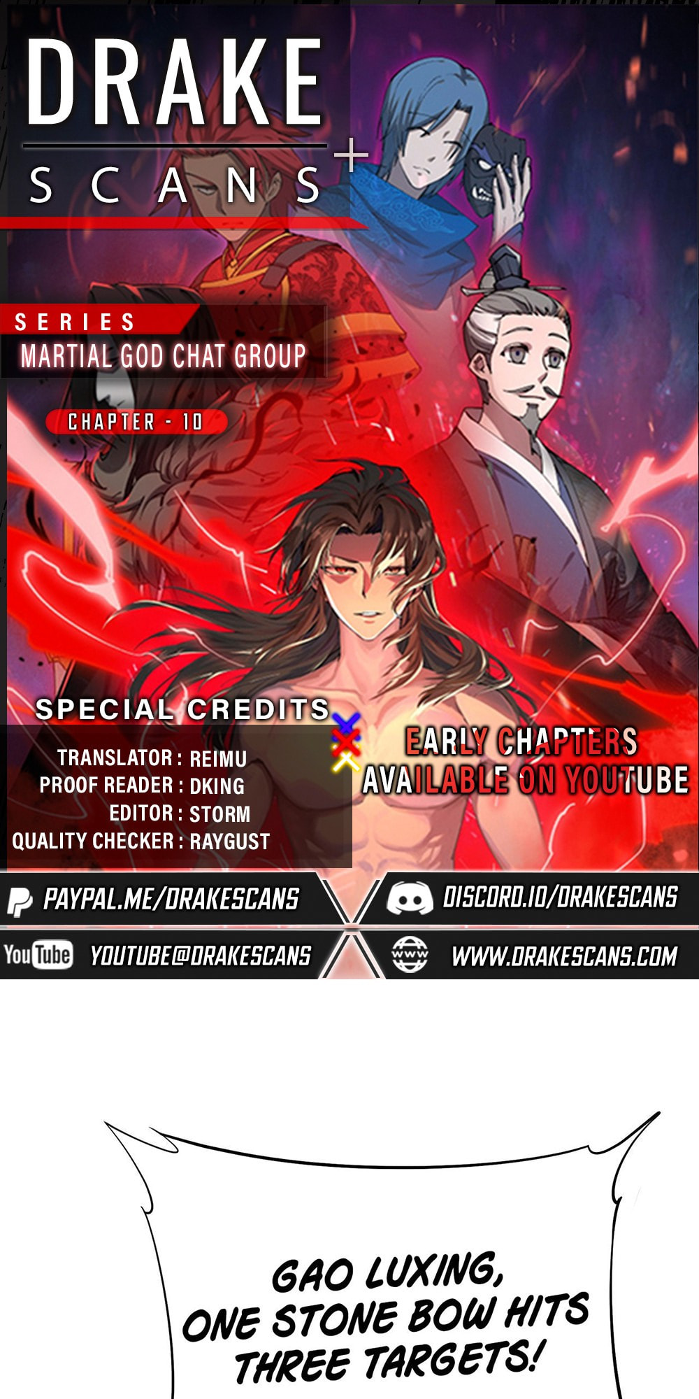Datang: Wushen Liaotian Qun (Colored) Chapter 10 page 1 - 