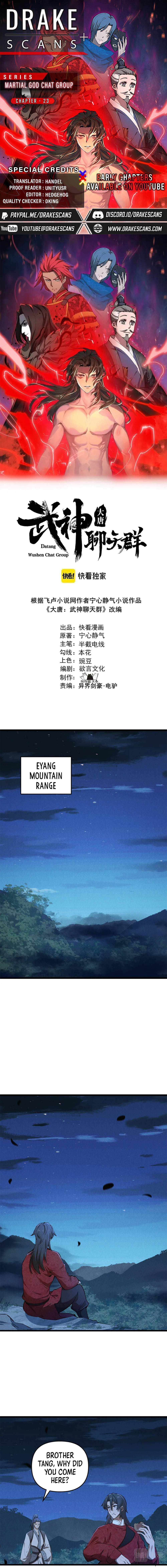 Datang: Wushen Liaotian Qun (Colored) Chapter 23 page 1 - 