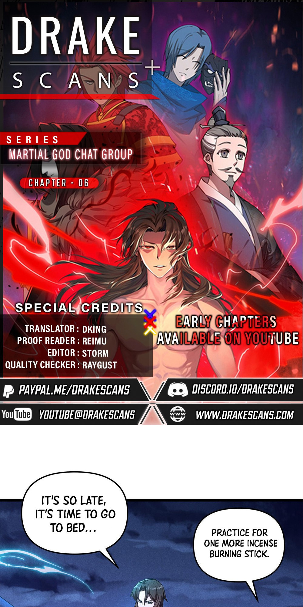 Datang: Wushen Liaotian Qun (Colored) Chapter 6 page 1 - 