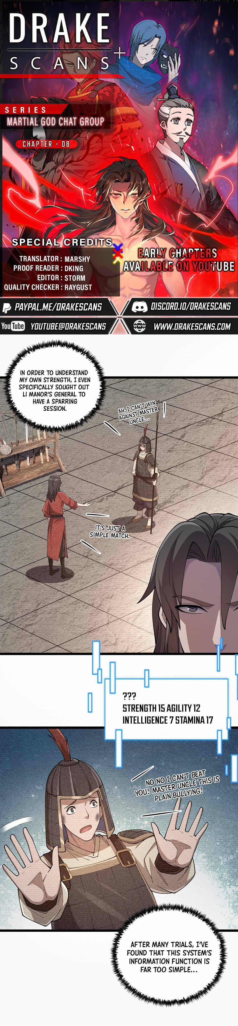 Datang: Wushen Liaotian Qun (Colored) Chapter 8 page 1 - 