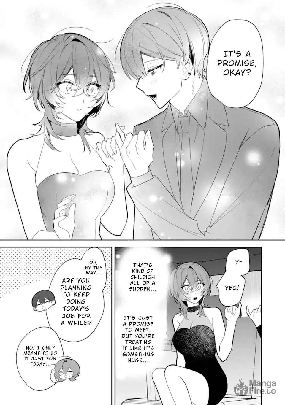 Date or Kill: Himitsu no Matching Chapter 4.3 page 3 - 