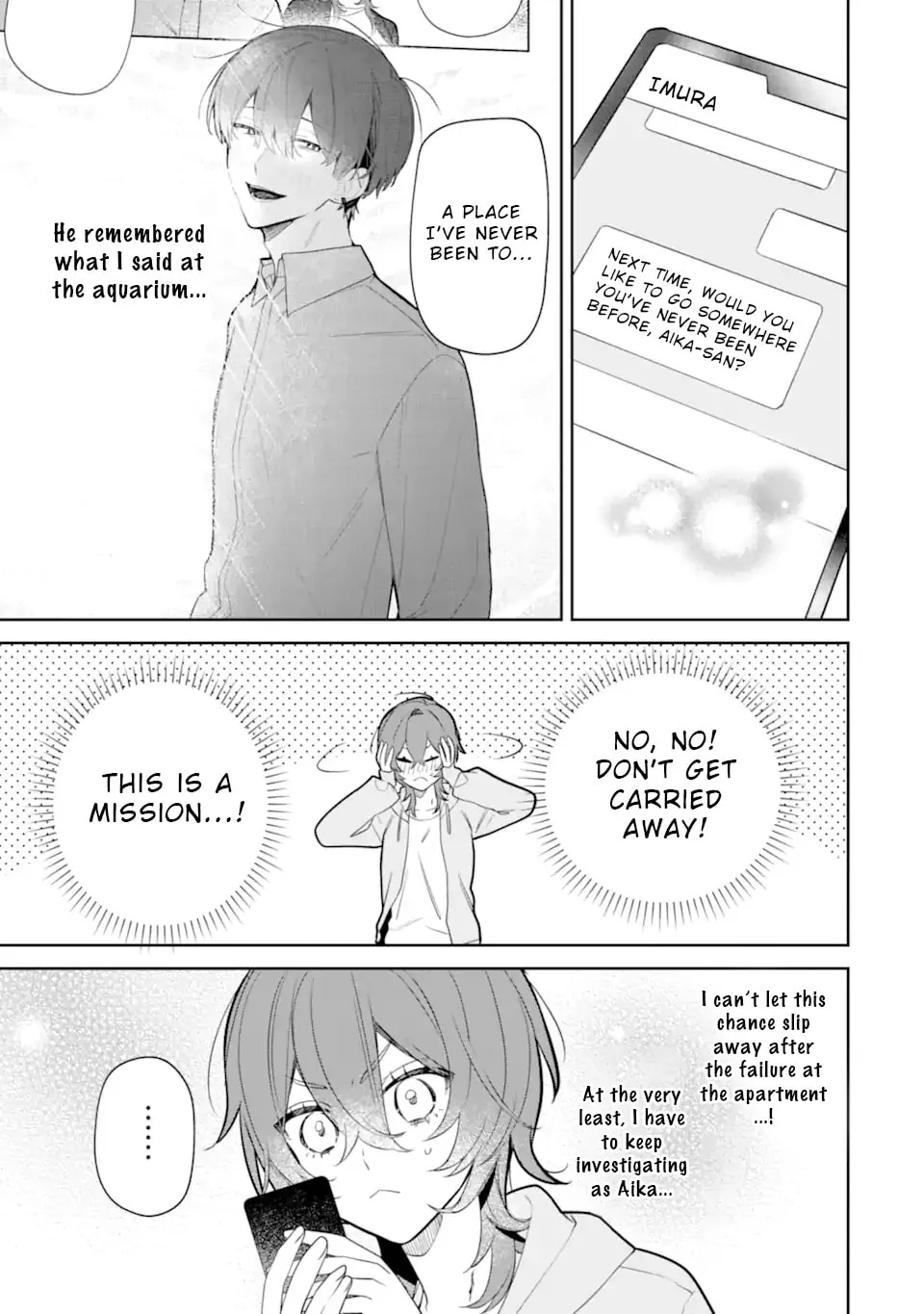 Date or Kill: Himitsu no Matching Chapter 6.1 page 13 - 