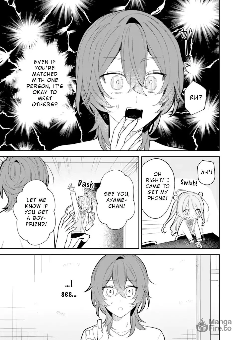 Date or Kill: Himitsu no Matching Chapter 6.3 page 12 - 