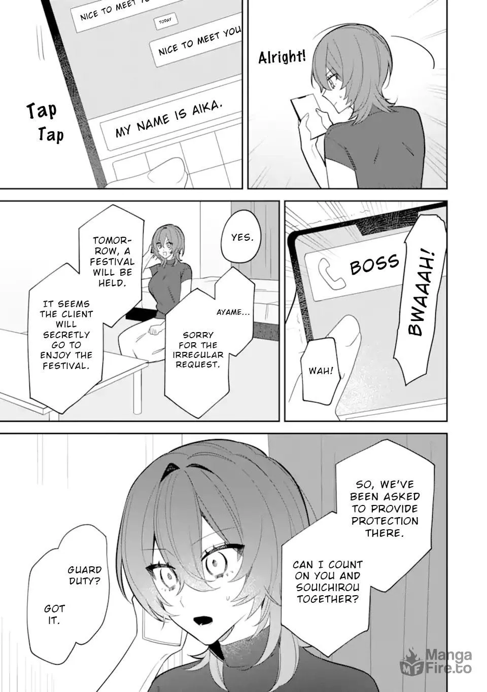Date or Kill: Himitsu no Matching Chapter 7.1 page 3 - 