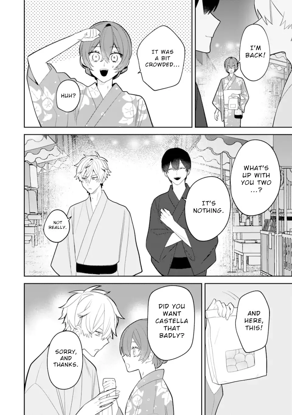 Date or Kill: Himitsu no Matching Chapter 7.3 page 4 - 