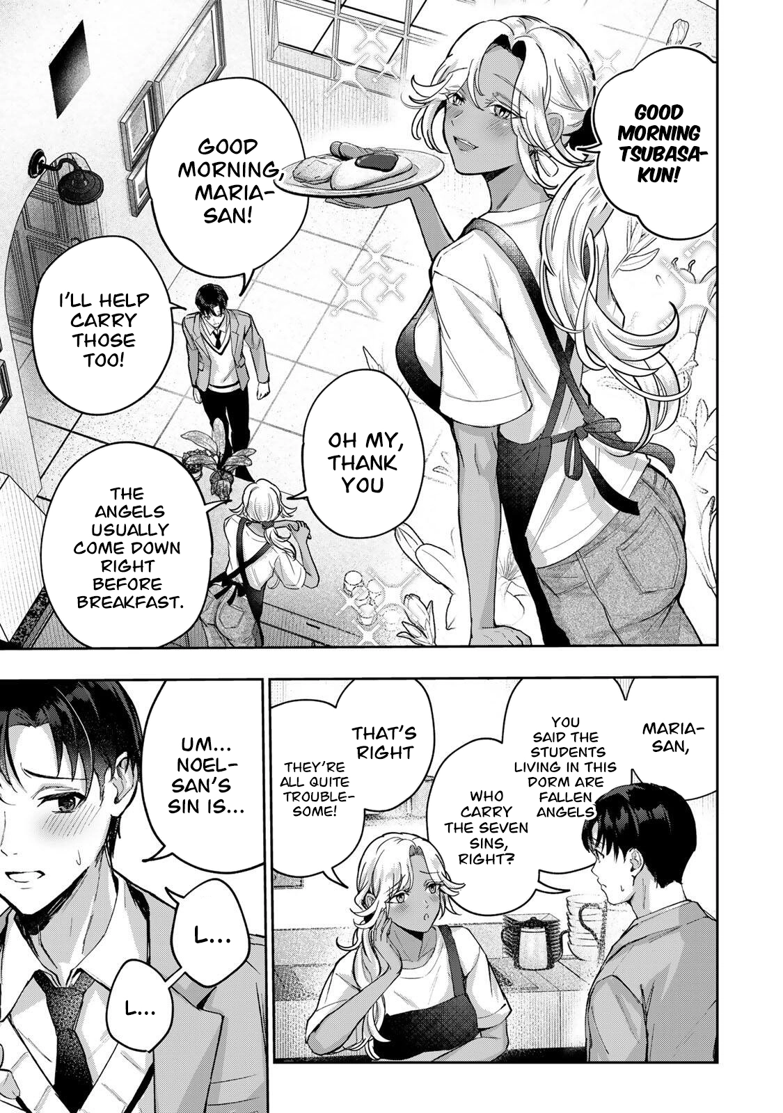 Datenshi-chan wa Ganbarenai Chapter 2 page 4 - 