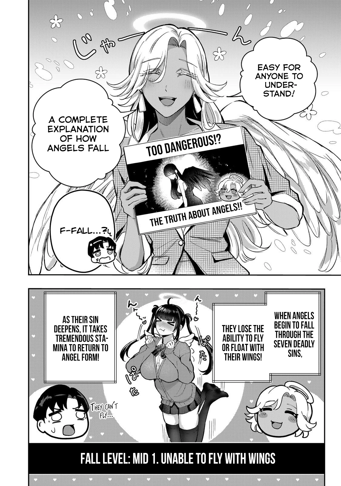 Datenshi-chan wa Ganbarenai Chapter 3 page 14 - 
