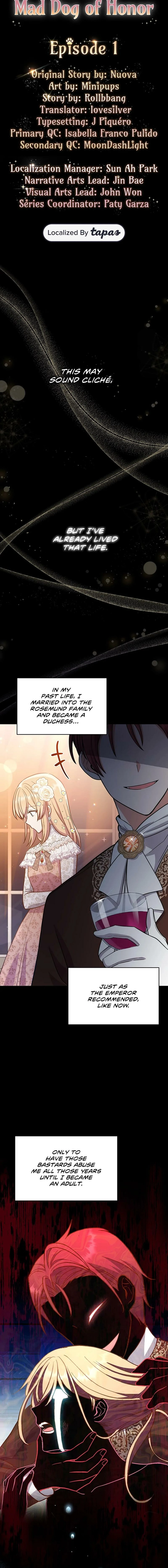 Daughter-In-Law to the Mad Dog of Honor Chapter 1 page 4 - 